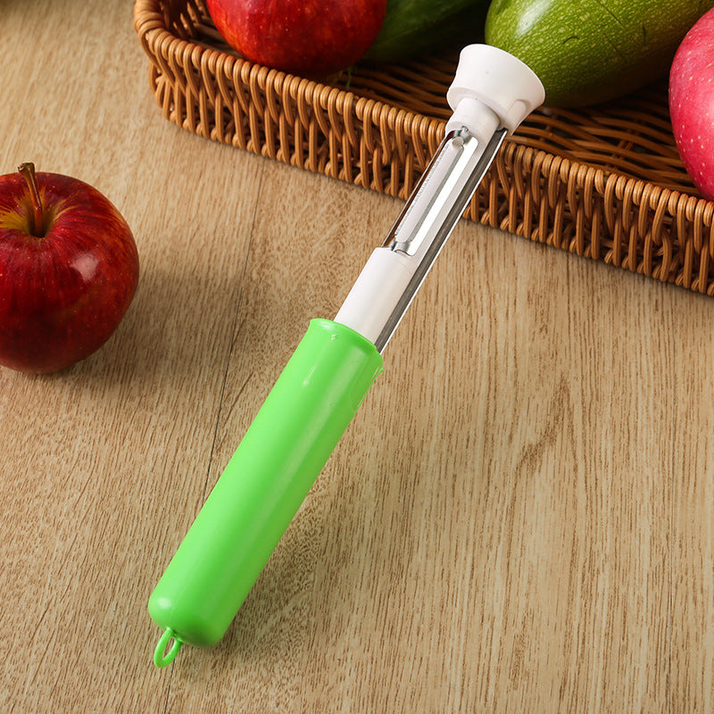 2-in-1 Stainless Steel Apple Peeler & Corer Tool - Effortless Fruit Prep