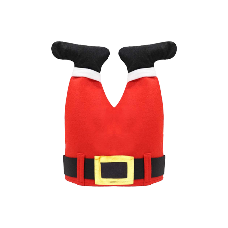 😂 Funny Santa Legs Holiday Hat