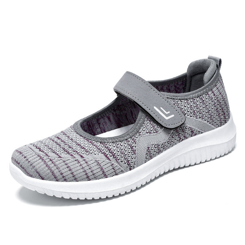 Velcro Breathable and Comfortable Casual Women's Shoes