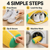 👟 360° Shoe Washing Bags – Deep Clean Sneakers Without Hand Scrubbing