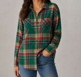 Harper Relaxed Cotton-Blend Plaid Shirt — image 7