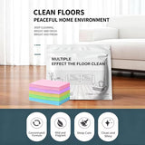 Multi-Effect Dissolvable Floor Cleaning Sheets – Deep Clean, Shine & Deodorize