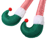 🎅 Santa & Elf Legs Trunk Decoration