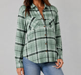 Harper Relaxed Cotton-Blend Plaid Shirt — image 10