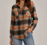 Harper Relaxed Cotton-Blend Plaid Shirt — image 15