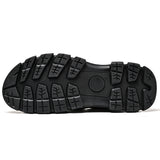Men's Easy-On Genuine Leather Slip-On Walking Shoes