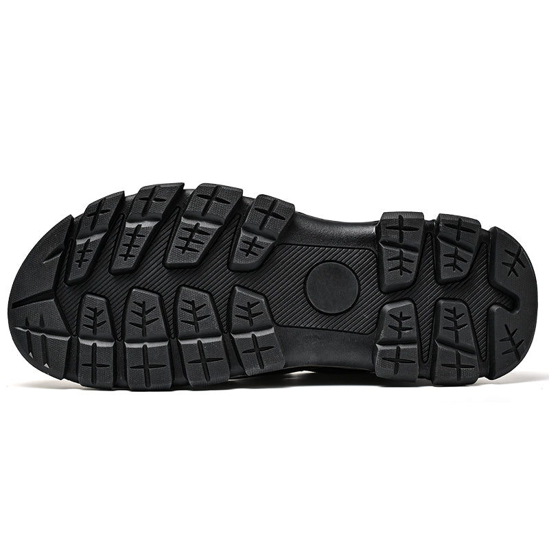 Men's Easy-On Genuine Leather Slip-On Walking Shoes