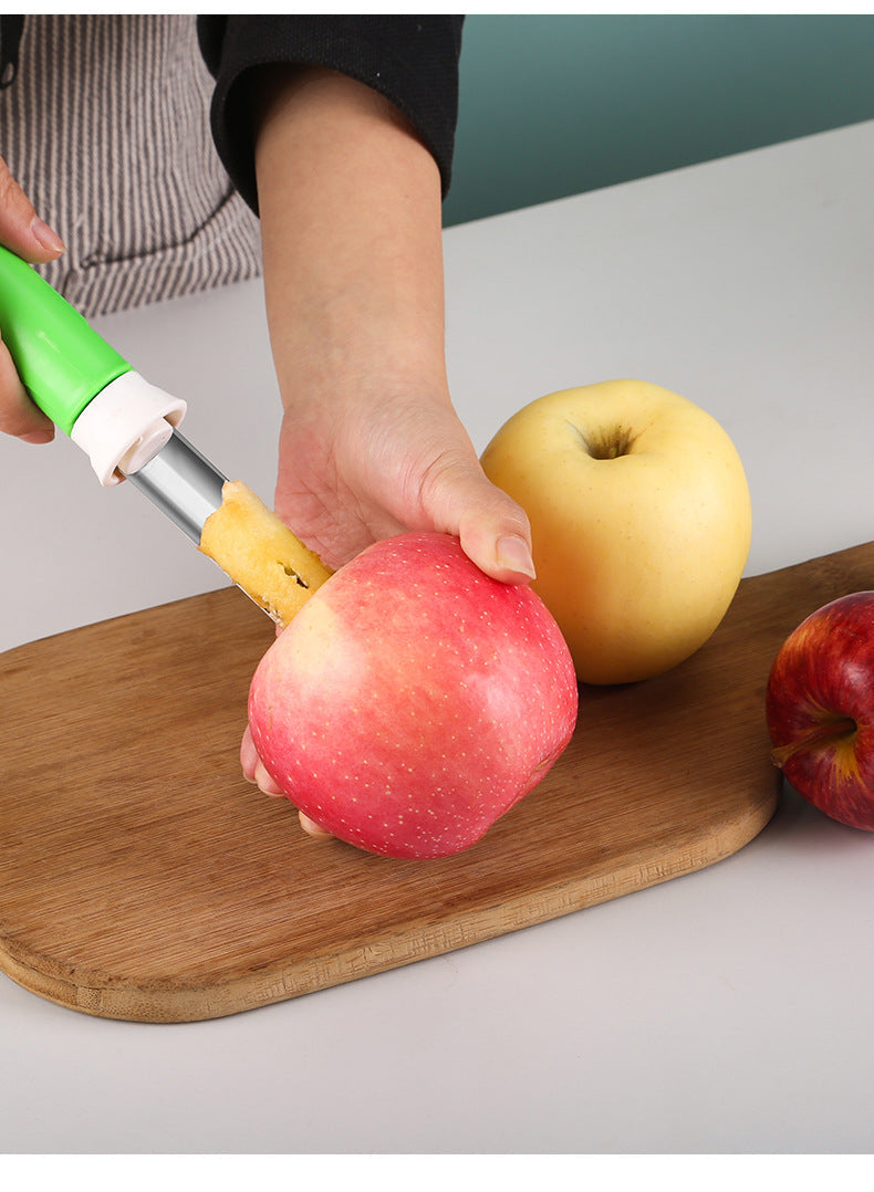 2-in-1 Stainless Steel Apple Peeler & Corer Tool - Effortless Fruit Prep