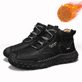 Men's Cowhide Composite-Toe Work Shoes