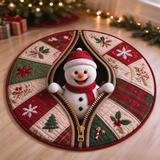 🎅 3D Santa Christmas Illusion Rug