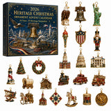 America 250th Anniversary Christmas Advent Calendar – 24 Heritage Keepsakes