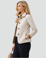 Women's Lightweight Quilted Button-Front Jacket