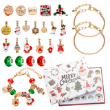 50% OFF | 🧵DIY Christmas Bracelet Advent Calendar - 24 Days of Beads & Charms✨