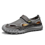 ⏰Last Day! 60% OFF 🔥Men's   Cowhide Breathable Mesh Sandals