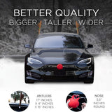 🦌 Reindeer Car Antler & Nose Kit
