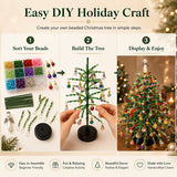 🔥LAST DAY 50% OFF - 🎄✨ DIY Beaded Christmas Tree Kit – 🎅Create Your Own Sparkling Holiday Decoration