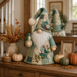 🐦 Patchwork Bird Gnome Light | Farmhouse Holiday Decor