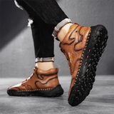 Men's Cowhide Composite-Toe Work Shoes