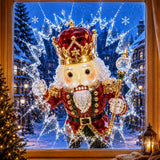 🎄 3D Crystal Christmas Window Decal