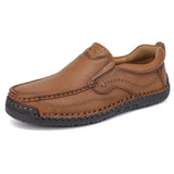 Men’s Full Grain Leather Orthopedic Loafers
