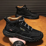 Men's Cowhide Composite-Toe Work Shoes