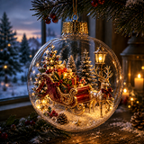 🎄🎄Limited time 50% OFF -✨ Glowing Christmas Story Ornament – Light-Up Mini Holiday Scene