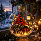 🎄🎄Limited time 50% OFF -✨ Glowing Christmas Story Ornament – Light-Up Mini Holiday Scene