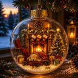 🎄🎄Limited time 50% OFF -✨ Glowing Christmas Story Ornament – Light-Up Mini Holiday Scene