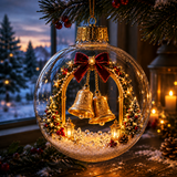 🎄🎄Limited time 50% OFF -✨ Glowing Christmas Story Ornament – Light-Up Mini Holiday Scene