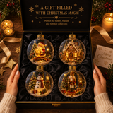 🎄🎄Limited time 50% OFF -✨ Glowing Christmas Story Ornament – Light-Up Mini Holiday Scene