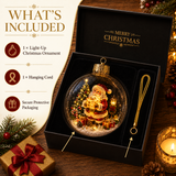 🎄🎄Limited time 50% OFF -✨ Glowing Christmas Story Ornament – Light-Up Mini Holiday Scene