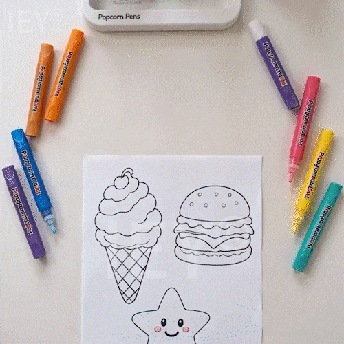 🖍️ 3D Relief Art Pen – Turn Flat Drawings Into Raised Art