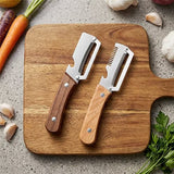 🔪3-in-1 Multifunctional Stainless Steel Vegetable & Fruit Peeler
