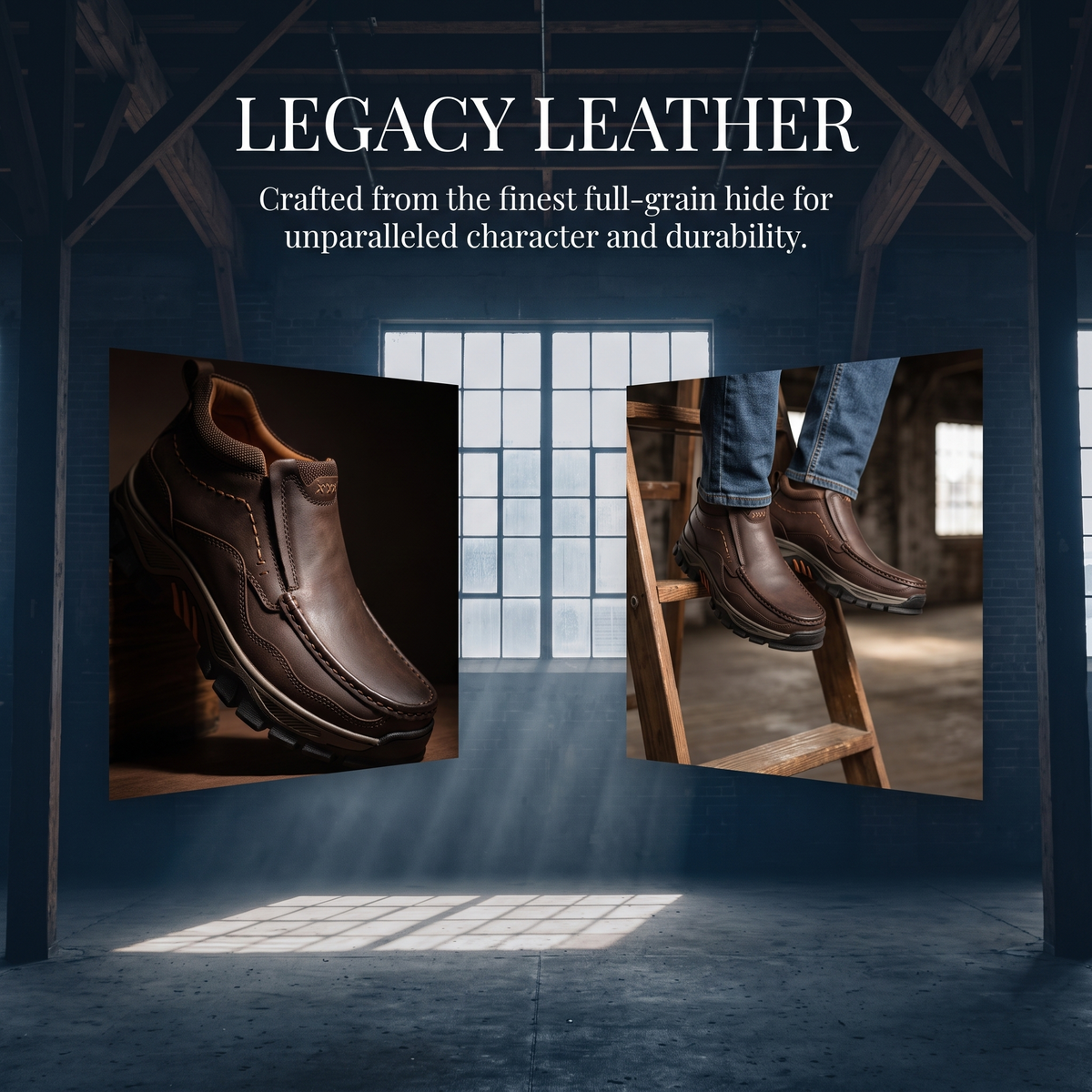 ⏰Last Day 70% OFF 🔥Men's Genuine Leather Comfortable Walking Boots
