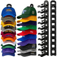 🧢Hat Rack for Wall – Baseball Cap Organizer Holds Up to 20 Hats