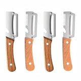 🔪3-in-1 Multifunctional Stainless Steel Vegetable & Fruit Peeler