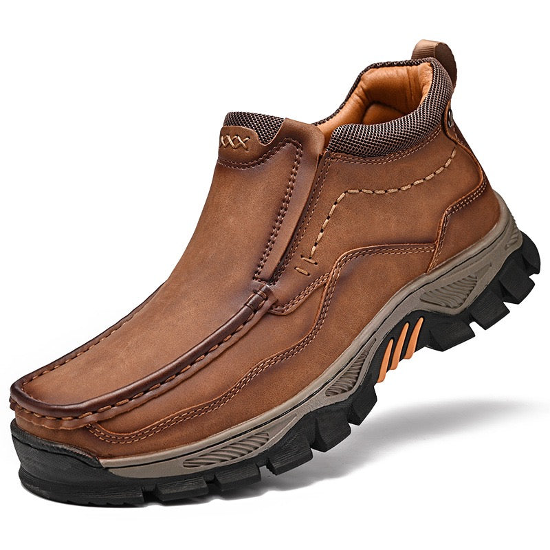 ⏰Last Day 70% OFF 🔥Men's Genuine Leather Comfortable Walking Boots