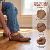 Men’s Full Grain Leather Orthopedic Loafers