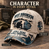 🧢 Veteran PTSD Awareness Baseball Cap – 100% Cotton