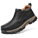⏰Last Day 70% OFF 🔥Men's Genuine Leather Comfortable Walking Boots