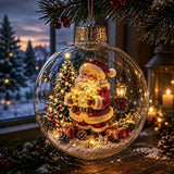 🎄🎄Limited time 50% OFF -✨ Glowing Christmas Story Ornament – Light-Up Mini Holiday Scene