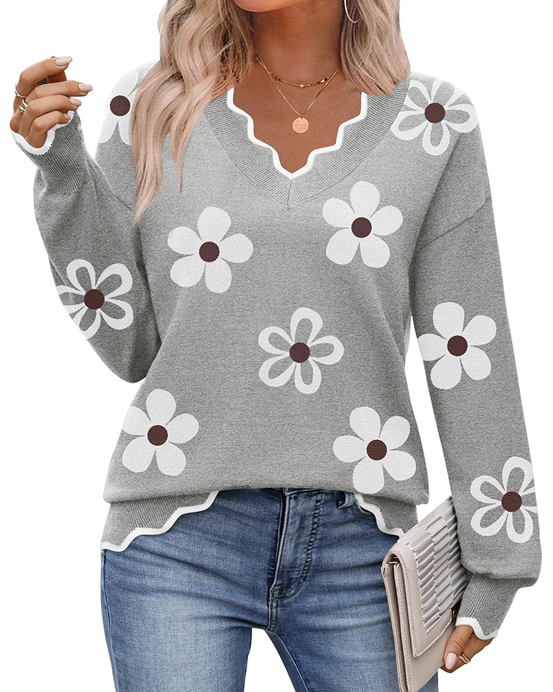Trendy Fashion Lightweight Knit Tops (US Only)
