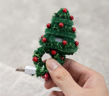 🎄Flexible USB Christmas Tree Projection Lamp - Festive Atmosphere Night Light (Includes 6 Slides)