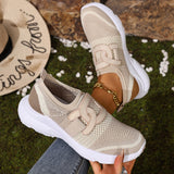 Women's Stylish Flyknit Lightweight Soft Sole Breathable Casual Shoes