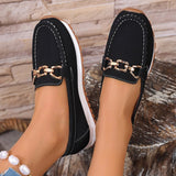 Comfortable Metal Slip-on Shoes