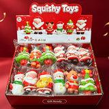 Gift-ready Christmas character squishy toy assortment