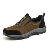 Unisex Slip-On Outdoor Walking Shoes with Treaded Sole - product view 5