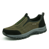 Unisex Slip-On Outdoor Walking Shoes with Treaded Sole - product view 4