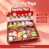 Slow-rising Christmas character squishy toy assortment