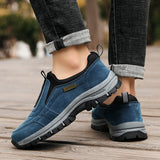 Unisex Slip-On Outdoor Walking Shoes with Treaded Sole - product view 7